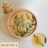 Untersetzer - Wildgräser & Trockenblumen