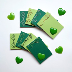 Notizblock - HERZEN | Blanja Shop