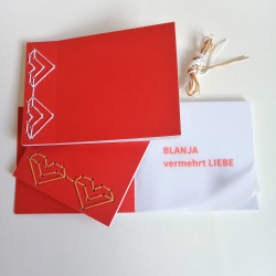 Notizblock - HERZEN | Blanja Shop