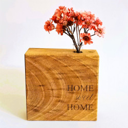 Holzvase - Walnuss/klein | Blanja Shop