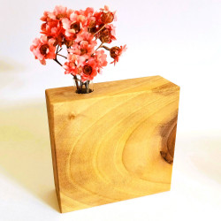 Holzvase - Walnuss/klein | Blanja Shop