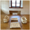 Untersetzer - Mais, eckig, natur | Blanja Shop