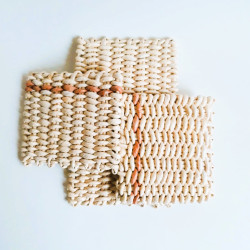Untersetzer - Mais, eckig, natur/rot | Blanja Shop