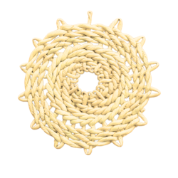 Untersetzer - Mais, rund, natur/klein | Blanja Shop