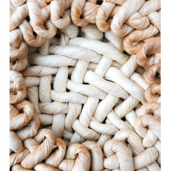 Untersetzer - Mais, rund, natur/mittel | Blanja Shop