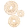 Untersetzer - Mais, rund, natur/mittel | Blanja Shop