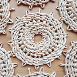 Untersetzer - Mais, rund, natur/klein | Blanja Shop