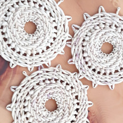 Untersetzer - Mais, rund, natur/klein | Blanja Shop