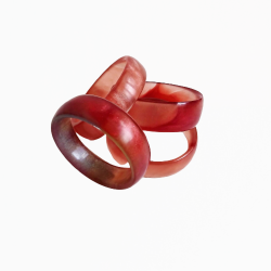 Bracelet "epoxy", red