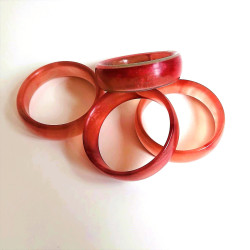 Armreifen - Epoxy, rot | Blanja Shop