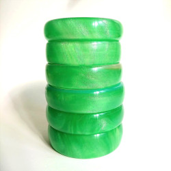 Armreifen - Epoxy, grün | Blanja Shop