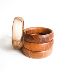Wooden bracelet "walnut"