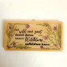Holzdeko Tafelbild - Wildblume | Blanja Shop