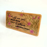 Holzdeko Tafelbild - Wildblume | Blanja Shop