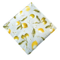Mitteldecke 80x80cm - mit Zitronen  | Blanja Shop