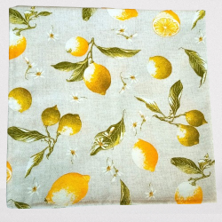 Mitteldecke 80x80cm - mit Zitronen  | Blanja Shop