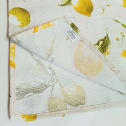 Mitteldecke 80x80cm - mit Zitronen  | Blanja Shop