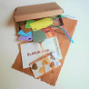 Ohrringe, Tropfen mit goldenem Blattmetall | Blanja Shop