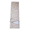 Tischläufer 40x140cm - Winter, taupe mit Sternkristallen