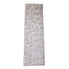 Tischläufer 40x140cm - Winter, taupe mit Sternkristallen