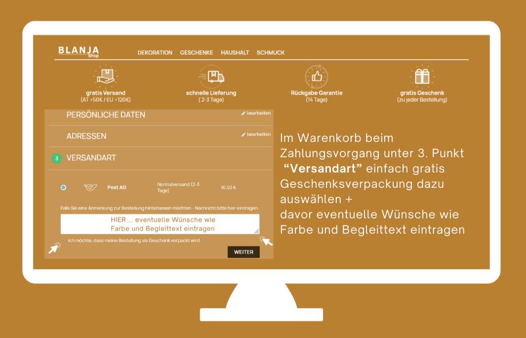 Geschenksverpackung | Blanja Shop