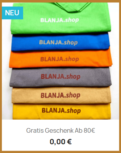 gratis Geschenk | Blanja Shop